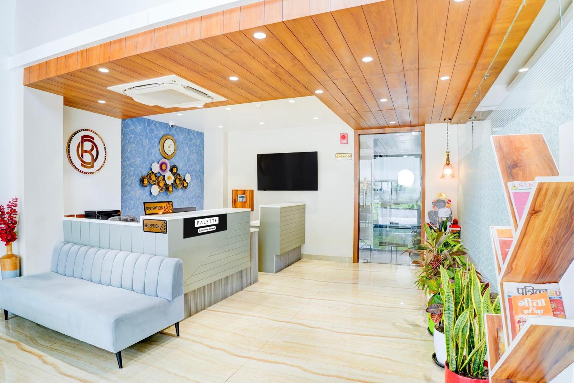 Palette Patel Nagar Hotell Bhopal Eksteriør bilde